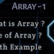 30 What Is An Array 1 In C Tamil Pro Techniques