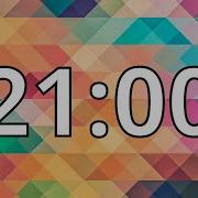 21 Minute Timer With Music Abstract Timer