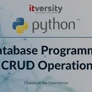 Mastering Python Database Programming CRUD Operations 04 Setup Database Client Libraries