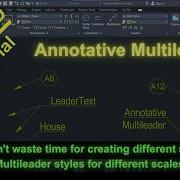 Annotative Multileader Style In AutoCAD