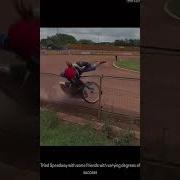 Speedway School July 2023 Crash Speedway Motorbike 500cc Nobrakes