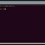 Hello World App With Node JS