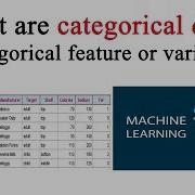 What Are Categorical Data Or Categorical Feature Or Categorical Variable In Machine Learning