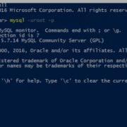 How To Connect To MySQL Server In Windows Powershell Command Line