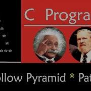 C Program To Print Hollow Pyramid Triangle Star Pattern Equilateral Triangle Optimized July 2019