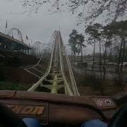 Python Efteling Front Row Ride POV IN THE RAIN