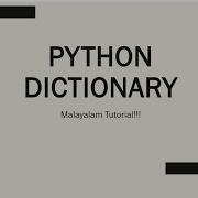 Python Dictionary Python Programming Language Data Types Malayalam Tutorial