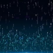 Digital Binary Background Stock Motion Graphics