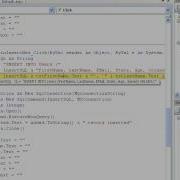 Visual Basic Visual Studio Video Tutorial Insert Record Into Your Relational Database