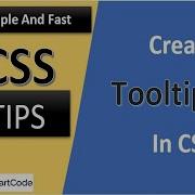 How To Create Tooltip Using CSS CSS Tips And Tricks SmartCode