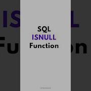 SQL ISNULL Function