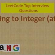 String To Integer Atoi Top Interview Facebook Microsoft