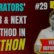 Iterators In Python Complete Python Tutorial For Beginners In Hindi With Notes 29