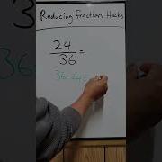 Reducing Fraction Hack Math Mathematics Maths Mathematic
