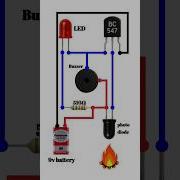 Fire Detection Circuit Using Photodiode BC547 Transistor Electronics Diy Ideax