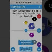 Flutter Package StarMenu