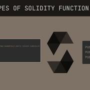 Learn Solidity Function Types In 60 Seconds