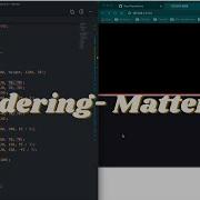 Rendering Matter Js 2D Physics Engine