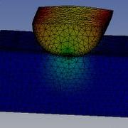 ANSYS Hertzian Contact Stress Contact Analysis Ansys Frictional Contact Analysis In Workbench
