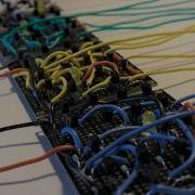 4 Bit Full Adder Built From Discrete Bipolar Junction Transistors