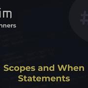 Nim For Beginners 19 Scopes And When Statements