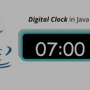 Digital Clock In Java TUTORIAL