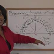 17 Measuring Angles With A Protractor For Saxon Math 87