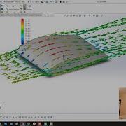 SolidWorks Flow Simulation Of The Wing Profile