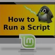 How To Run A Script In Linux Mint