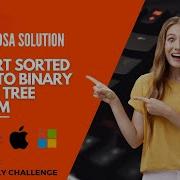 108 Convert Sorted Array To Binary Search Tree DSA Leetcode Daily Challenge