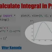 9 4 Calculate Integral In Python
