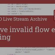 Improve Invalid Flow Error Handling Developing Node Red Stream 2nd November 2020