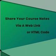 How To Share Concept Map Via A Web Link Or Html Link Study Notes