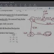 TOC Example 2 Scenario Based Question Turing Machine Construction