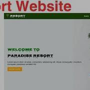 Build A Responsive Resort Website Using Html Css And Javascript
