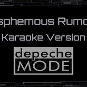 Depeche Mode Blasphemous Rumours CC Karaoke Instrumental UVR