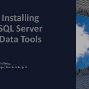Installing SQL Server Data Tools