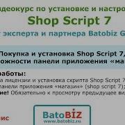 1 3 Покупка установка скрипта Shop Script 7 краткий обзор Видеокурс от Batobiz Group