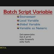 Windows Batch Script Variables Explained TestSoftUSA