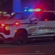 Urgent Response Several HCSO Police Cars Respond Code 3 With Lights And Sirens
