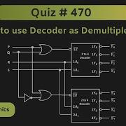 How To Use Decoder As Demultiplexer Quiz 470