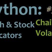 Python Math And Stocks Chaikin Volatility Intro