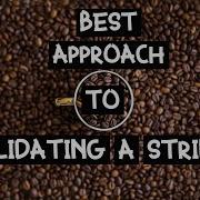 Best Approach To Validate String String Validation Java