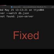 Json Server Is Not Recognized As An Internal Or External Command Fixed