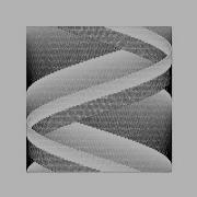 Generative SineWave Art Simulation 01