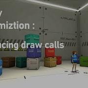 Оптимизация Unity сокращение количества вызовов отрисовки 3D объектов