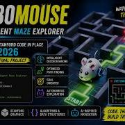 RoboMouse Intelligent Maze Explorer Stanford Code In Place 2026 Final Project
