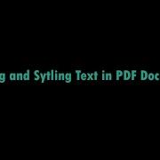 Adding And Styling Text In PDF Document FPDF Python