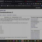 Minimizing Coins Dynamic Programming CSES Second Problem
