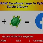 How To Draw Facebook Logo In Python Using Turtle Library Pthon Facebook